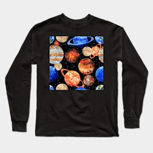 Planetary Bodies Long Sleeve T-Shirt